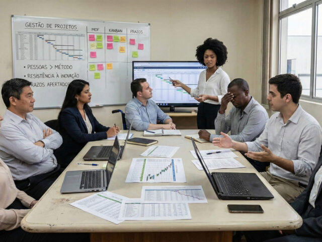 Uma visão prática dos desafios na gestão de projetos em empresas