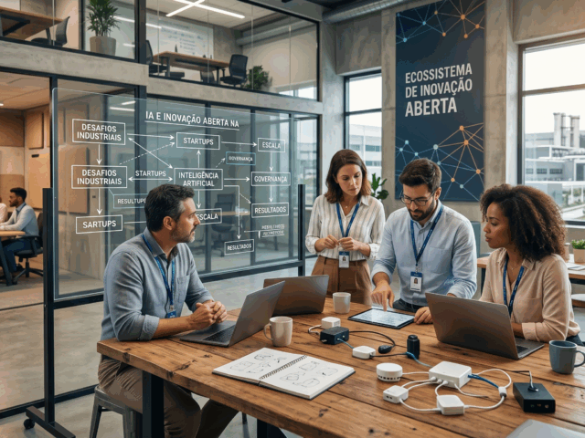 IA e Inovação Aberta na Indústria: como conectar desafios reais a startups e escalar resultados com segurança